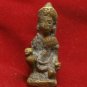 SUPER RARE ANTIQUE KHMER CAMBODIA POWERFUL MINI STATUE BUDDHA AMULET LUCKY RICH