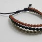 HANDMADE ADJUSTABLE BRACELET COLOR WAX STRING THAI GIFT
