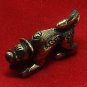 MAGIC BOAR WILD PIG LINGHAM PHALLIC WIN OBSTACLE THAI MIRACLE AMULET HIP PENDANT