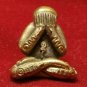 THAI MINI AMULET PHRA PIDTA YANTRA CLOSE EYES BUDDHA REAL RICH MONEY SUPER LUCKY