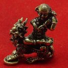 TINY GUMAN THONG BOY MAGIC SPIRIT RIDE PI YAO DRAGON LUCKY WIN MONEY RICH AMULET