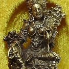 MAA LAXMI LAKSHMI HINDU DEITY GODDESS RICH WEALTH & LUCKY INDIA THAI MINI AMULET