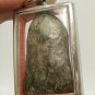 PHRA SHINARAJ SEMA LEAF BUDDHA ANTIQUE REAL THAI BLACK AMULET LUCKY RICH PENDANT