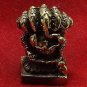 TINY LORD GANESH GANESHA HINDU OM GOD ELEPHANT SUCCESS DEITY THAI MINI AMULET