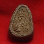 1965 PIDTA CLOSE EYES BUDDHA THAI OLD ANTIQUE AMULET HOT PENDANT LIFE PROTECTION