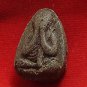 1965 PIDTA CLOSE EYES BUDDHA THAI OLD ANTIQUE AMULET HOT PENDANT LIFE PROTECTION