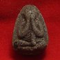1965 PIDTA CLOSE EYES BUDDHA THAI OLD ANTIQUE AMULET HOT PENDANT LIFE PROTECTION