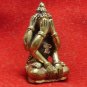 CLOSE EYES EARS ANUS BUDDHA REAL THAI MINI AMULET GIFT