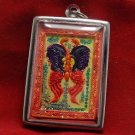 ANGELS AVATAR DUO SALIKA KB KRITSANA THAI BUDDHA AMULET PENDANT LUCKY HAPPY RICH