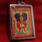 ANGELS AVATAR DUO SALIKA KB KRITSANA THAI BUDDHA AMULET PENDANT LUCKY HAPPY RICH