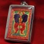 ANGELS AVATAR DUO SALIKA KB KRITSANA THAI BUDDHA AMULET PENDANT LUCKY HAPPY RICH
