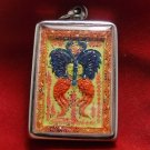 ANGELS AVATAR DUO SALIKA KB KRITSANA THAI BUDDHA AMULET PENDANT HAPPY LUCKY RICH