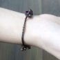 CUTE HANDMADE BRACELET GOLD COLOR STONE BEADS THAI GIFT THAILAND LUCKY SOUVENIR