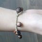HANDMADE BRACELET BRASS JINGLE BELL WOOD BEAD THAI GIFT