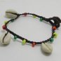 CUTE HANDMADE BRACELET SEASHELL COLORFUL BEAD THAI GIFT THAILAND LUCKY SOUVENIR