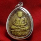 HAPPY BUDDHA SANGKAJAI THAI LUCKY RICH WEALTH MAGIC YANTRA TURTLE AMULET PENDANT