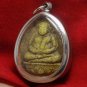 HAPPY BUDDHA SANGKAJAI THAI LUCKY RICH WEALTH MAGIC YANTRA TURTLE AMULET PENDANT