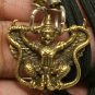 GARUDA KRUT EAGLE FIGHT NAGA SNAKE AMULET LIFE PROTECTION PENDANT ROPE NECKLACE