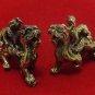 CHINESE MINI BRASS REAL AMULET DUO PI YAO DRAGON MONEY WEALTH FORTUNE LUCKY RICH