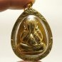 BIG PIDTA LP KOON MAGIC MIRACLE RICH LUCKY CLOSE EYES BUDDHA THAI AMULET PENDANT