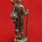 THAI MINI BRASS BUDDHA AMULET PHRA SIVALEE REAL LUCKY TRADE MONEY RICH MERCHANT