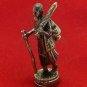 THAI MINI BRASS BUDDHA AMULET PHRA SIVALEE REAL LUCKY TRADE MONEY RICH MERCHANT