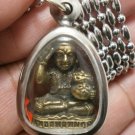 GUMAN THONG LP HONG MAGIC SPIRIT THAI AMULET PENDANT NECKLACE LUCKY RICH GAMBLE