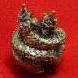 DUO NAGA NAK SNAKES MINI BALL THAI LOVE SEX APPEAL ATTRACTION REAL AMULET CHARM