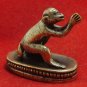 TINY THAI BRASS AMULET LOVE ATTRACTION APPEAL MAGIC MONKEY LUCKY THAILAND GIFT