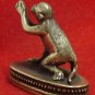 TINY THAI BRASS AMULET LOVE ATTRACTION APPEAL MAGIC MONKEY LUCKY THAILAND GIFT