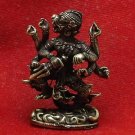 LORD HANUMAN WARRIOR MONKEY KING MUAY REAL THAI LIFE PROTECTION MINI AMULET SIAM