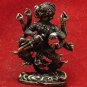 LORD HANUMAN WARRIOR MONKEY KING MUAY REAL THAI LIFE PROTECTION MINI AMULET SIAM