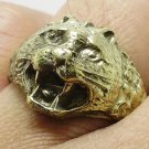 MAGIC TIGER MEN BRASS RING THAI BUDDHA AMULET LIFE PROTECTION THAILAND NICE GIFT