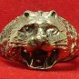 MAGIC TIGER MEN BRASS RING THAI BUDDHA AMULET LIFE PROTECTION THAILAND NICE GIFT