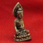 THAI BUDDHISM MINI AMULET LORD BUDDHA ENLIGHTEN WIN ALL OBSTACLES SIAM NICE GIFT