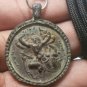 1973 LP TIM LORD HANUMAN MUAY THAI AMULET PENDANT MAGIC LIFE PROTECTION TOP COIN
