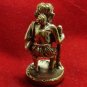 THAI MINI BRASS AMULET POO CHUCHOK LUCKY MONEY RICH TALISMAN CHARM THAILAND GIFT