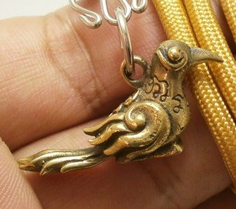 SALIKA MAGIC BIRD REAL ATTRACTIVE APPEAL AMULET PENDANT NECKLACE LUCKY NICE GIFT