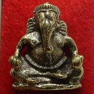 GANESH LORD OF SUCCESS HINDU GOD THAI MINI BRASS AMULET REMOVE OBSTACLES GIFT