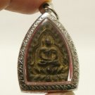 POWERFUL LP BOON JAOSUA BILLIONAIRE BUDDHA BACK MAGIC YANTRA THAI AMULET PENDANT
