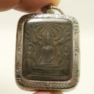 LP BOON LORD BUDDHA & 2 DISCIPLES THAI HEALING AMULET LONG HEALTHY LIFE PENDANT