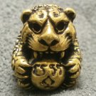 TINY TIGER LP PERN MONEY ATTRACTION THAI MAGIC YANT MINI BRASS BALL AMULET GIFT TINY TIGER LP PERN MONEY ATTRACTION THAI MAGIC YANT MINI BRASS BALL AMULET GIFT