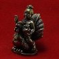 GUMAN KUMAN THONG MAGIC SPIRIT RIDE ON CHICKEN CALL MONEY REAL THAI MINI AMULET