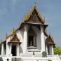 TINY BRASS MINIATURE LORD BUDDHA BLESSING THAI AMULET LUCKY SUCCESS HAPPY LIFE