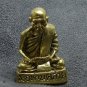 MINI BRASS AMULET LP KLAI THAI FAMOUS MONK RICH LUCKY SUCCESS THAILAND NICE GIFT