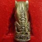 THAI MINI BRASS AMULET MAGIC TIGER LIFE PROTECTION TALISMAN THAILAND CHARM GIFT