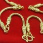 29 INCH LONG GOLD PLATED MICRON NECKLACE FOR 5 BUDDHA AMULETS PENDANTS NICE GIFT