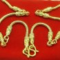 29 INCH LONG GOLD PLATED MICRON NECKLACE FOR 5 BUDDHA AMULETS PENDANTS NICE GIFT