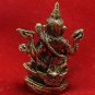 LORD GANESH GANESHA GOD DEITY HINDU THAI MINI AMULET SUCCESS POWER WIN OBSTACLES