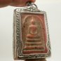 RED PHRA SOMDEJ LP DANG THAI BUDDHA MAGIC YANTRA AMULET REMOVE OBSTACLE PENDANT